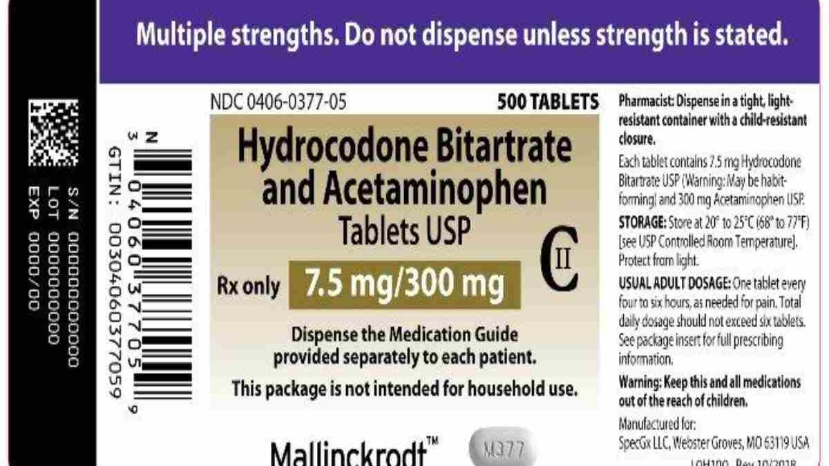 Hydrocodone Acetaminophen 7.5 325 Español: What You Need to Know